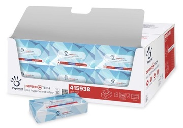 PAPERNET DefendTech Chusteczki higieniczne w pudełku 415938 100 szt x 40