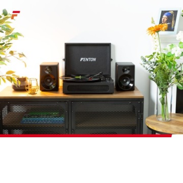 Проигрыватель проигрывателя в чемодане RP118B BT USB вход/выход