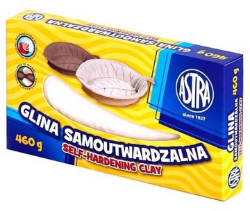 ASTRA GLINA MASA SAMOUTWARDZALNA 460G BIAŁA