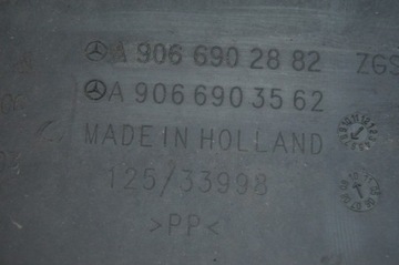 LIŠTA BOČNÍ PRAVÝ ZADNÍ MERCEDES SPRINTER W906 10R