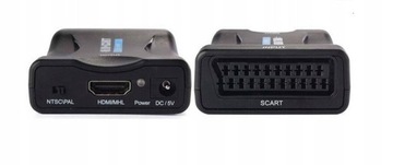ADAPTER KONWERTER SCART DO NA HDMI AV EURO FULL HD
