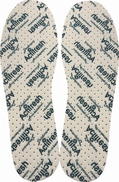 Wkładki do butów antypotne antybakteryjne ACTIFRESH r.45