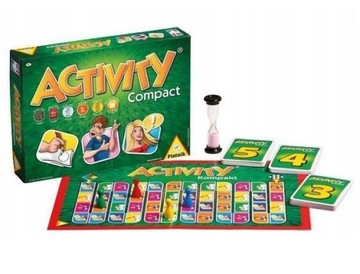 Gra DLA DZIECI Activity Compact ZABAWA NA DŁUGO