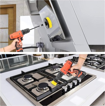 6 шт. насадка с щеткой и щеткой-сверлом.