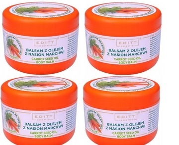 BALSAM KREM Z OLEJEM Z NASION MARCHWI MARCHEWKOWY EDITT 230 ml