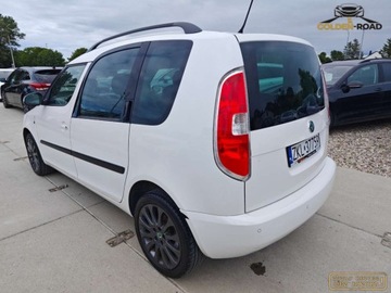 Skoda Roomster Mikrovan Facelifting 1.2 TSI 105KM 2012 Skoda Roomster 1,2 tsi DSG klimatronik alu pdc grzeane fotele zarejestrowa, zdjęcie 7