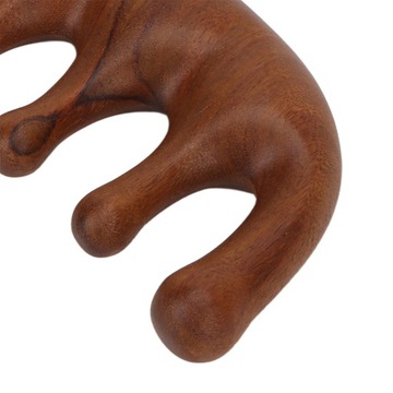 ДЕРЕВЯННАЯ САНДАЛИЯ ГУА ША ГРЕССЕНКА ДЛЯ МАССАЖА ГОЛОВЫ