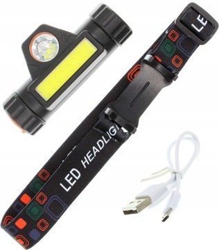 МЕГА МОЩНАЯ СВЕТОДИОДНАЯ ФАРА НА МАГНИТЕ USB АККУМУЛЯТОРНАЯ ФАРА