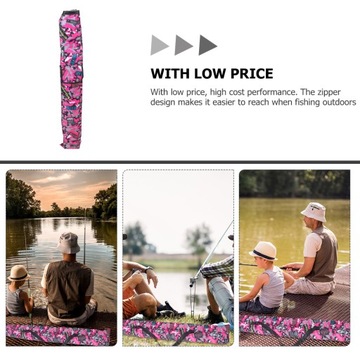 TORBA NA NARZĘDZIA WĘDKARSKIE SKŁADANA TORBA NA WĘDKI PRZENOŚNA