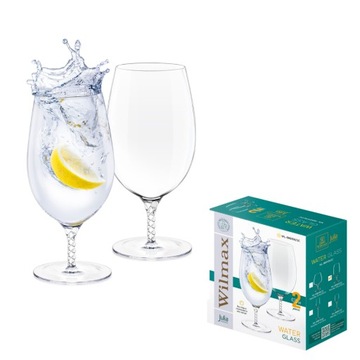 Kieliszki do wody piwa drinków Wilmax 420 ml Zestaw 2 sztuki