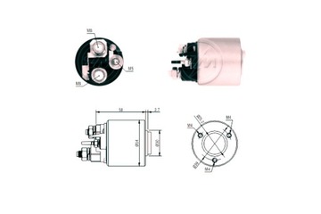 ERA SPÍNAČ ELEKTROMAGNETICKÝ FIAT CITROEN PEUGEOT