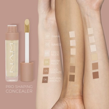 NAM Pro Shaping Concealer 5 Холодная Бронза