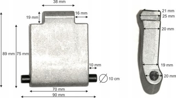 НАЖИМНАЯ ПЛАСТИНА ДЛЯ ЭЛЕКТРИЧЕСКОГО ИЗМЕЛЬЧИТЕЛЯ GTR 2800 2844 2802 2801 44