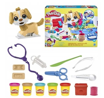 НАБОР PLAY DOH PLASTIC PUT VETERINARIAN БОЛЬШОЙ XL