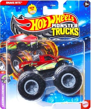 SNAKE BITE Leading Legends Autko Monster Trucks 1:64 Auta Hot Wheels