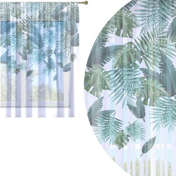 FIRANA GOTOWA 400x150 WOAL BARWIONA WZÓR NA ŻABKI 002