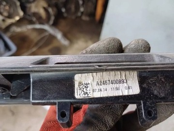 MERCEDES TŘÍDA B W246 CLONA (KRYT) LIŠTA CHRÓM KRYT KUFRU A2467400893