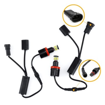 2 x МАРКЕР BMW LED 240 Вт H8 E70 E71 E89 E91 X5 X6