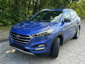 Hyundai Tucson III SUV 1.6 GDI 132KM 2018 Hyundai Tucson 1.6 Benz Bezwypadkowy Passion blue, zdjęcie 2