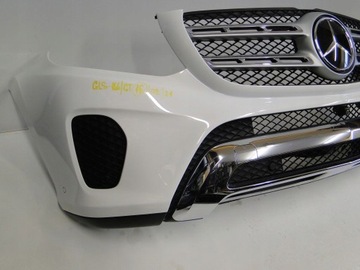 GLS X166 GL 166 LIFT ПЕРЕДНИЙ БАМПЕР БЕЛЫЙ США