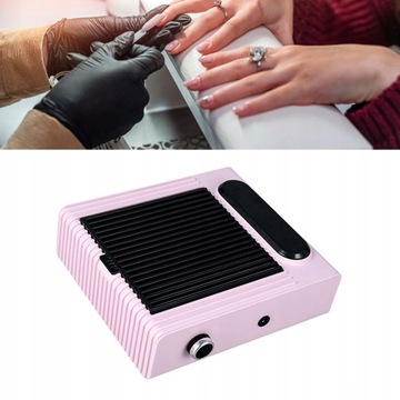 Мощный поглотитель маникюрной пыли 80 Вт