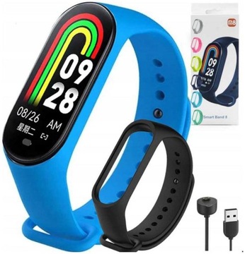 SMARTWATCH SMARTBAND M8 OPASKA PULSOMETR KROKI SMS
