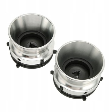 1 ПАРА АДАПТЕРОВ ДЛЯ СТУПИЦЫ NAB, ПОЛИРОВАННЫЙ АЛЮМИНИЙ