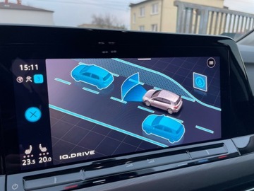 Volkswagen Golf VIII Hatchback 1.5 TSI EVO 150KM 2021 Volkswagen Golf 1.5 TSI EVO 150 KM STYLE BEZWYPADKOWY I- WLASCICIEL, zdjęcie 34