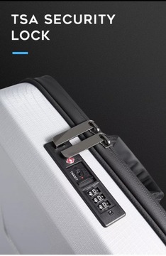 Antykradzieżowy PLECAK biznesowy BANGE na LAPTOPA