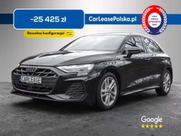 Audi A3 8Y Sportback Facelifting 1.5 30 TFSI 116KM 2026 Audi A3 Sportback LED Salon Polska Duzy rabat Dowolna konfiguracja