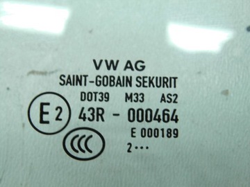 SKLO (OKNO) DVEŘE VW UP MII CITIGO 2012R. PRAVÁ PŘEDNÍ ORIGINÁLNÍ