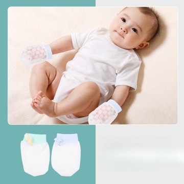 ЗАЩИТНЫЕ ПЕРЧАТКИ ОТ ЦАРАПИН НА ЛИЦЕ РЕБЕНКА