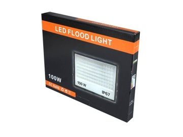 ТОНКИЙ СВЕТОДИОДНЫЙ ПРОЖЕКТОР 100Вт 6000К IP67