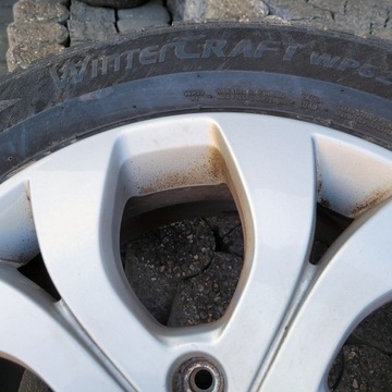CITROEN C5 III X7 RÁFKY HLINÍK ALU DISKY KOLA 17 PALCŮ 5X108 ZIMNÍ 6.5 MM