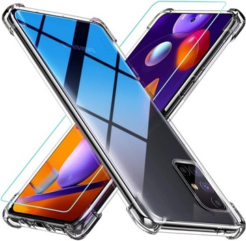 PANCERNE ETUI A-SHOCK DO SAMSUNG M31s +SZKŁO