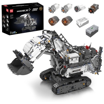 Mould King Technic RC Liebherr R 9800 Model koparki klocki