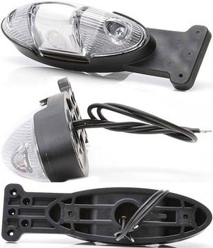 LAMPA OBRYSOWA PRZEDNIO-TYLNA OBRYSÓWKA PRAWA WAŚ