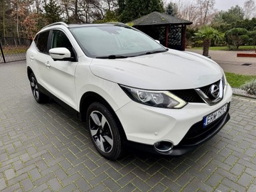 Nissan Qashqai II Crossover 1.2 DIG-T 115KM 2017 Nissan Qashqai 115KM Kamery 360 Panorama Keyless Go Oryginalny Lakier