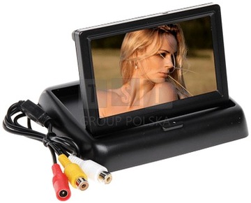 SKŁADANY MONITOR SAMOCHODOWY TFT-4.3/CAR-2 4.3