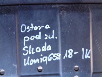 KRYT POD NÁRAZNÍK PŘEDNÍ SKODA KAMIQ 658 18-