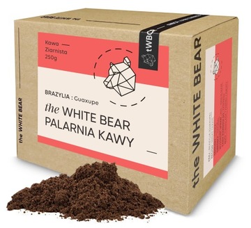 ŚWIEŻA KAWA MIELONA Z PALARNI the WHITE BEAR 250g
