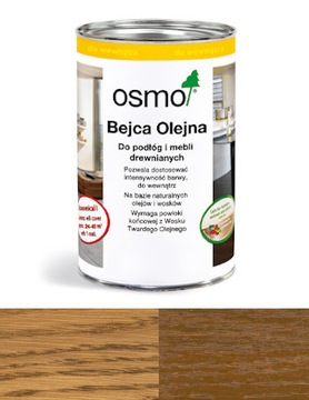 Osmo 3541 Bejca Olejna podłóg,mebli 125ml Hawana