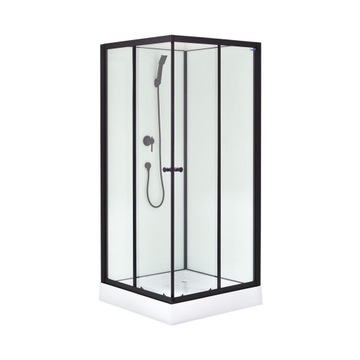 ОТДЕЛЬНО СТОЯЩАЯ ДУШЕВАЯ КАБИНА 90x90 БЕЛОЕ СТЕКЛО