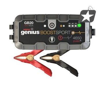 NOCO GB20 BOOSTER SPORT JUMP STARTER 12V 500A