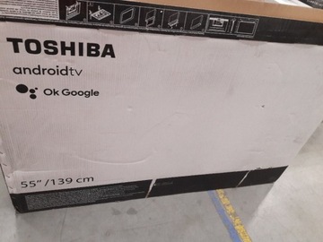 TOSHIBA 55LA2063DG UHD AndroidTV-uszkodzony