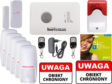 GSM СИГНАЛИЗАЦИЯ БЕСПРОВОДНОЕ ПРИЛОЖЕНИЕ ANDROID ПОЛЬСКАЯ СИРЕНА