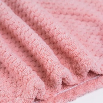 Тюрбан для волос, полотенце для сушки из микрофибры, розовый SEOL Cosmetics