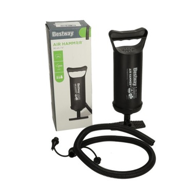 Pompka ręczna tłokowa 30cm do dmuchania materaca BESTWAY 62002