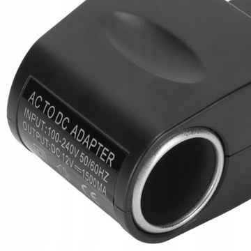 Автомобильный адаптер с 240 В переменного тока на 12 В постоянного тока