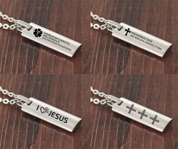 КУЛОН С МОЛИТВОЙ НАШ ОТЦЕ (ХИШ.) +ГРАВИРОВКА